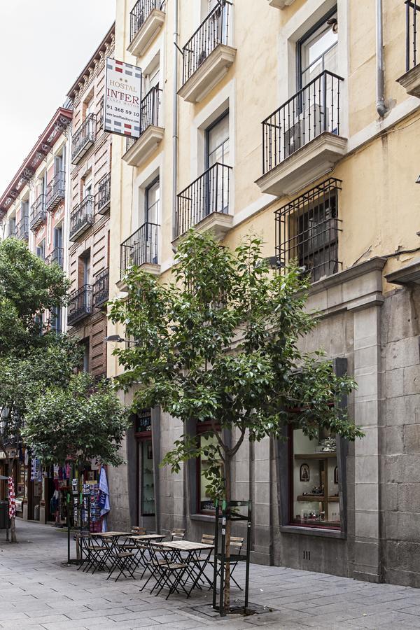 Hostal Inter Plaza Mayor Madrid Dış mekan fotoğraf