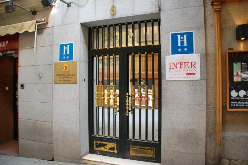 Hostal Inter Plaza Mayor Madrid Dış mekan fotoğraf