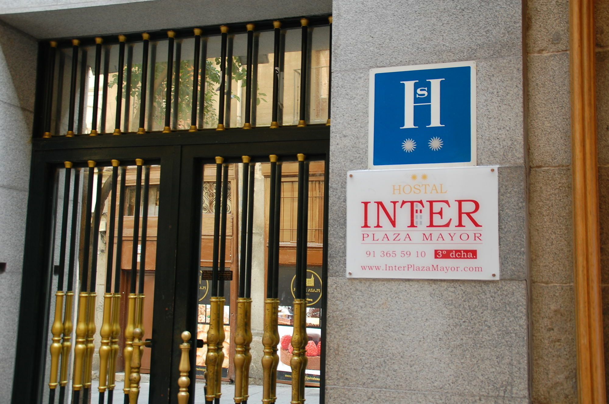 Hostal Inter Plaza Mayor Madrid Dış mekan fotoğraf